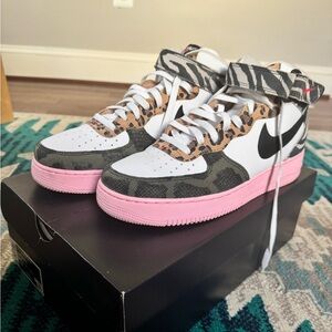 Nike Air Force 1 ‘07 Mid “Tunnel Walk” (11.5)